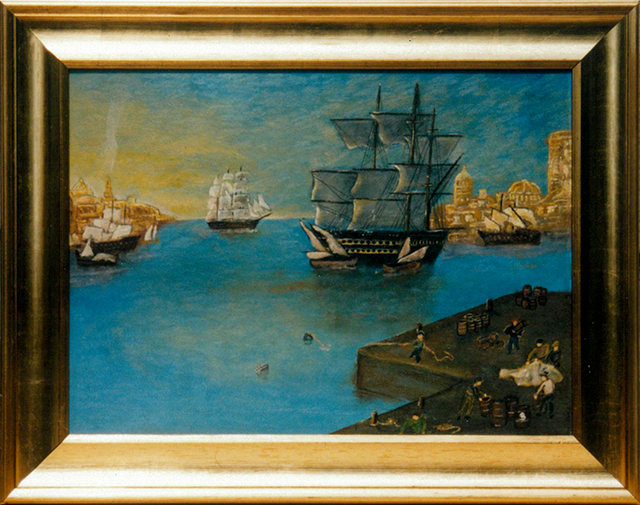 Shipyard/港の風景　1988