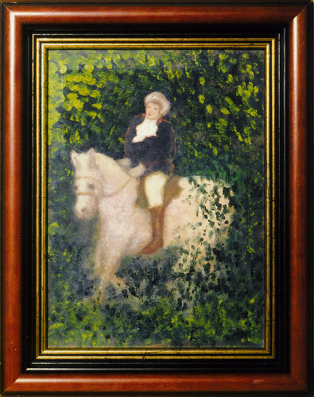 Horse riding/乗馬　1988