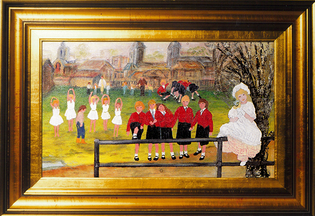 School yard/校庭　1992