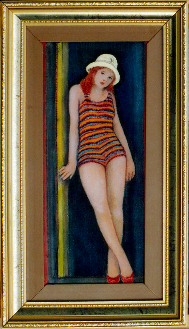 Swimming costume/水着の女の子　1989